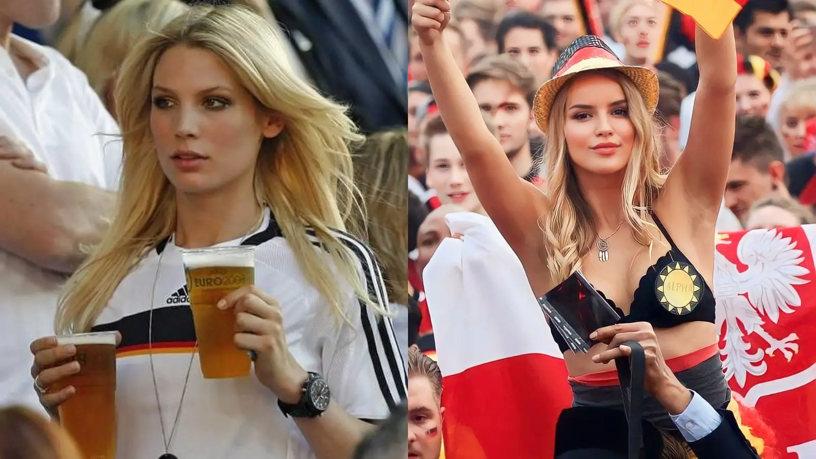 Fan nữ bóng đá xinh đẹp, bốc lửa