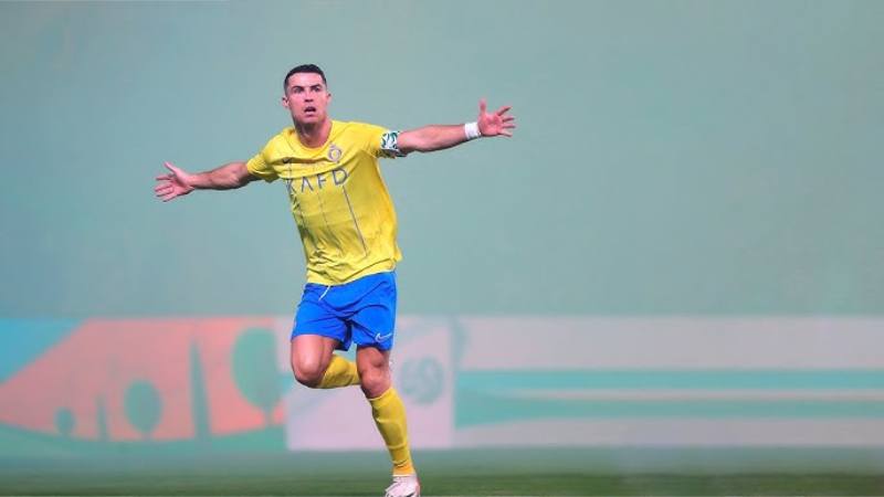 Cristiano Ronaldo khi ở câu lạc bộ Al‑Nassr