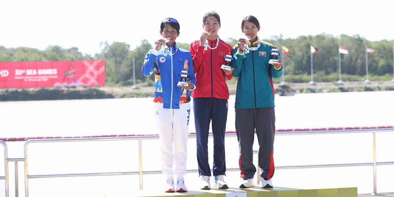 Hồ Thị Duy xuất sắc giành về tấm HCV trong lần đầu tiên dự SEA Games