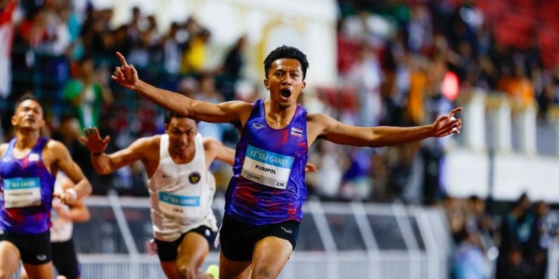 Puripol Boonson đã làm nên lịch sử tại SEA Games 33